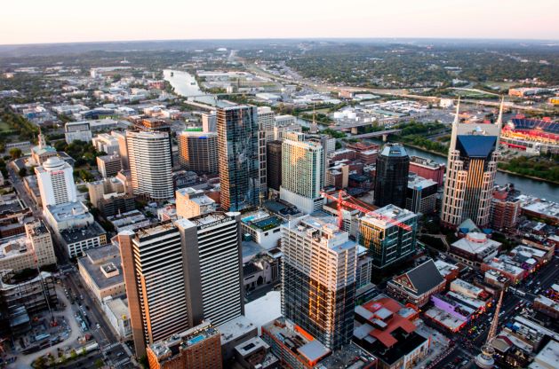 Nashville, TN city skyline